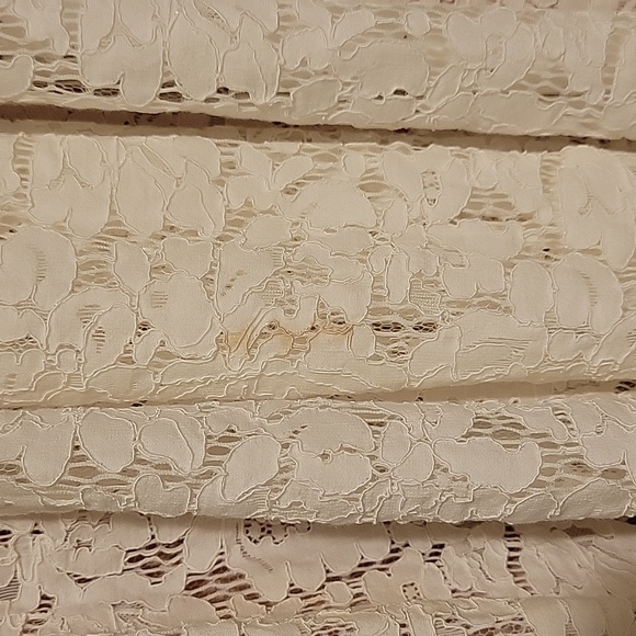 Lulu's Love Swept White Lace Midi Skater Dress, size S - Picture 12 of 12